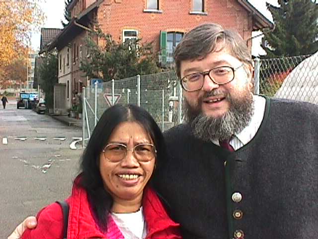 That's how we look like, my wife and me!